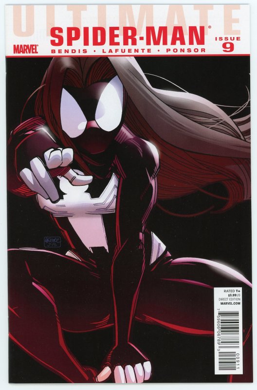 Ultimate Spider-Man #9 Brian Bendis Spider-Woman NM