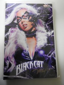 Black Cat #1 Mike Mayhew Exclusive Variant (2019) Signed W/ COA