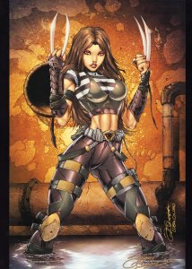 X-23 Art Print  11 x 17 SIGNED by Shelby Robertson