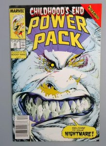 Power Pack #42 Newsstand Edition Marvel Comics, 1988 JR1