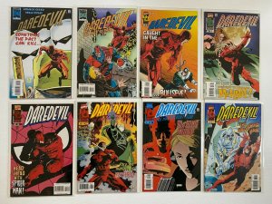 Daredevil lot #350-360 Marvel 1st Series 8 pieces 6.0 FN (1996 + 1997) 