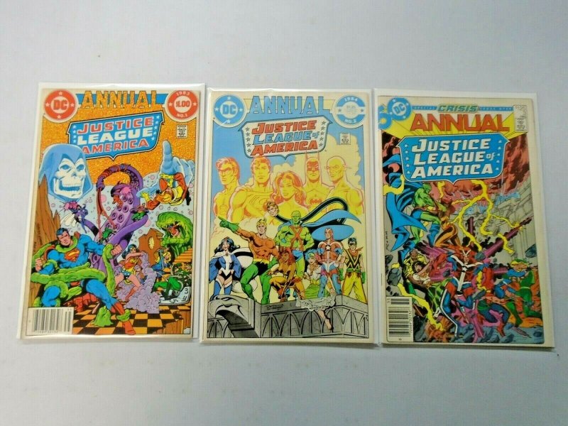 Justice League of America Annual #1-3 6.0 FN (1983-1985)