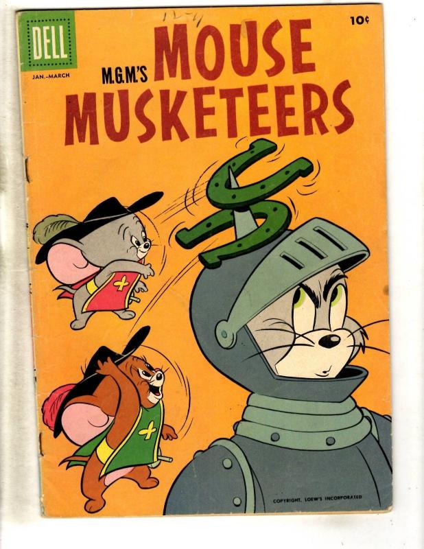 M.G.M.'s Mouse Musketeers # 11 FN Dell Silver Age Comic Book Sylvester 1958 JL11