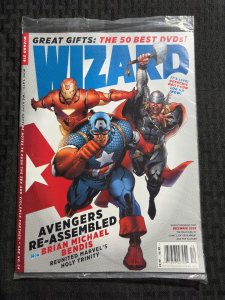 2009 WIZARD Magazine #218 SEALED Avengers Re-Assembled