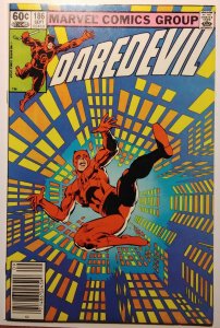 Daredevil #186 Newsstand (1982)