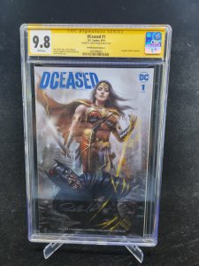 DCeased #1 - Signed Lucio Parrillo/ Scorpion Comics Exc - CGC 9.8 - 2019