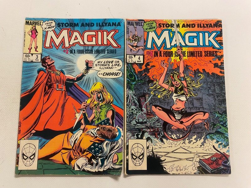 2 Magik Marvel Comics LTD Series #3 4 X-Men 68 KM1
