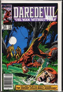 Daredevil #222 Newsstand Edition (1985) Daredevil