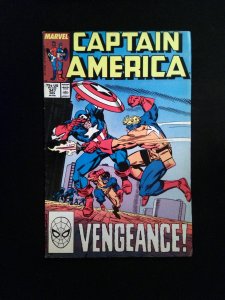 Captain America #347  MARVEL Comics 1988 VF-