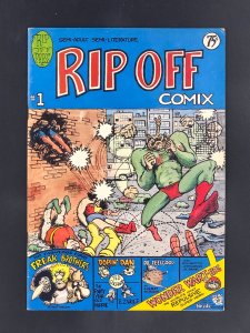 Rip Off Comix #1 (1977) Featuring the Fabulous Furry Freak Brothers & Doping Dan