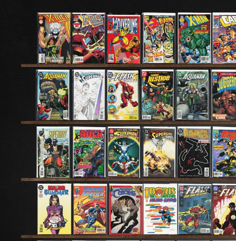 Huge Lot 140+ Comics with Fantastic Four, Cable, The Mighty Thor & More!