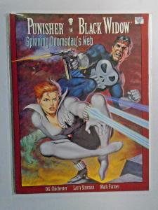 Punisher Black Widow Spinning Doomsday's Web #1 8.0 VF (1992)