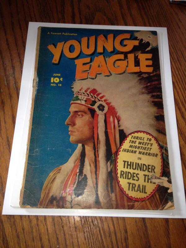 Young Eagle #10 GD (Fawcett June, 1952)