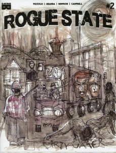 Rogue State #2E VF/NM ; Black Mask | Chuck D. Variant (Public Enemy)