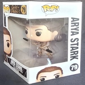 Funko Pop - Arya Stark #79 Game of Thrones with Double Sided Spear & Stacks Case