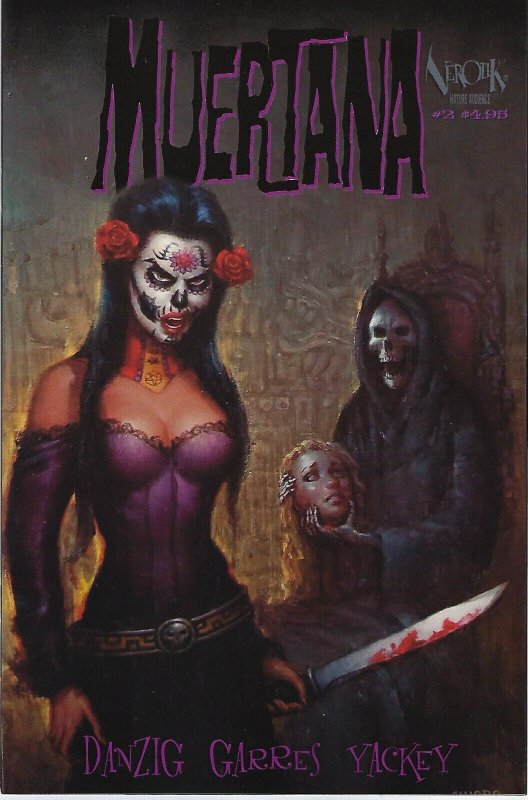 Muertana 2 Joe Chido Variant Cover !! Glenn Danzig Simon Bisley !!!  NM