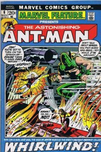 Marvel Feature #6 ORIGINAL Vintage 1972 Marvel Comics Ant Man Wasp Whirlwind