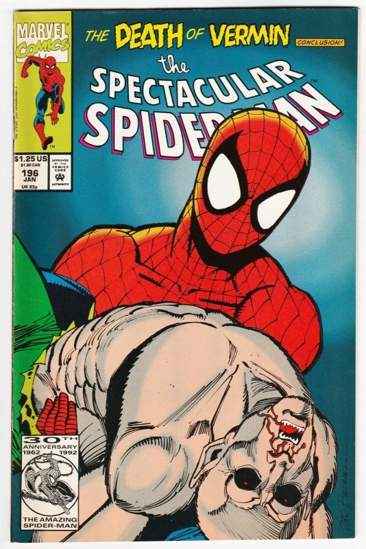Spectacular Spider-Man #196 (Marvel, 1993) VF