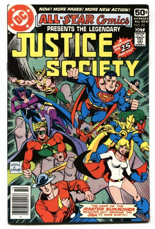 ALL-STAR COMICS #74 1978- HTF last issue-comic book DC