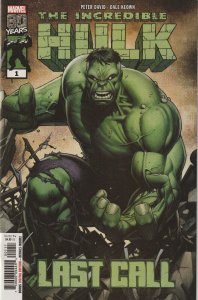 The Incredible Hulk: Last Call # 1 Cover A NM Marvel 1st Print 2019 [R5]