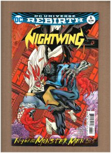 Nightwing #6 DC Comics Rebirth 2016 Paquette Variant NM- 9.2