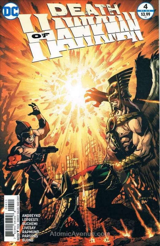 Death of Hawkman, The #4 VF/NM; DC | save on shipping - details inside