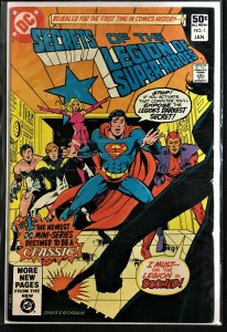 SECRETS OF THE LEGION OF SUPERHEROES COMPLETE 3 ISSUE MINISERIES LOT VF/NM  1981 