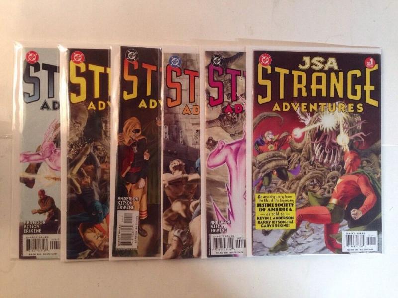 JSA Strange Adventures 1-6 Complete Near Mint Lot Set Run 