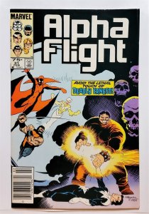 Alpha Flight #31 (Feb 1986, Marvel) Newsstand FN/VF