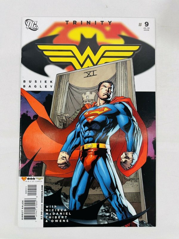 DC Comics Trinity Superman Batman Wonder Women #9 July 30, 2008 NM