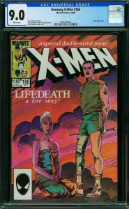 X-Men #186 (1984) CGC 9.0 VFNM