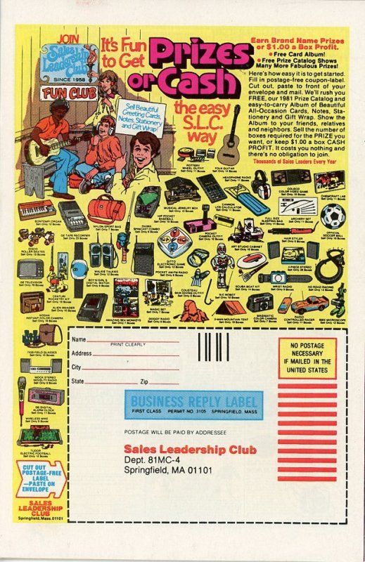 Marvel Two-in-One 77 1981  9.0 (our highest grade) Thing & Man-Thing!