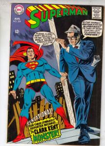 Superman #209 (Aug-68) VF/NM High-Grade Superman, Jimmy Olsen,Lois Lane, Lana...