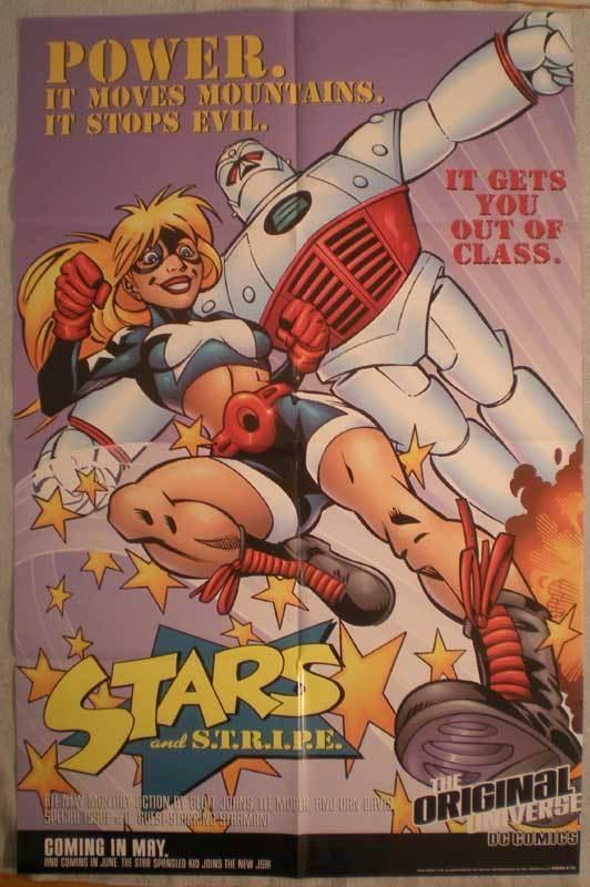 STARS AND S.T.R.I.P.E Promo poster, 22x34, Unused, more Promos in store