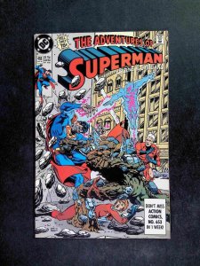 Adventures Of Superman #466  DC Comics 1990 VF-