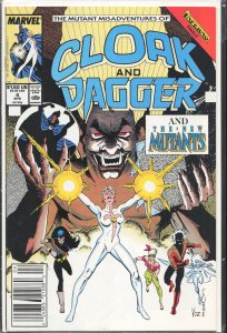 The Mutant Misadventures of Cloak and Dagger #4 (1989) Cloak and Dagger