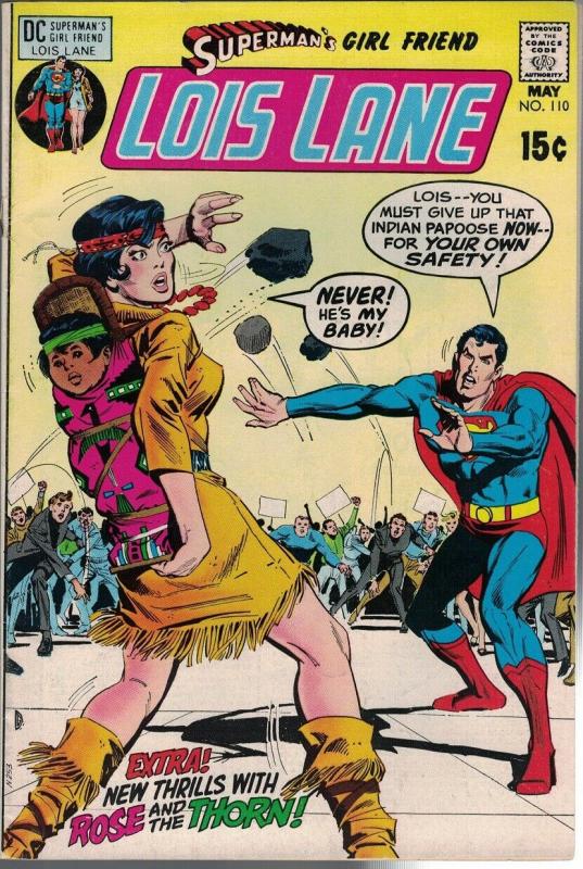 LOIS LANE 110 VG-F  May 1971