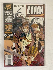 Conan #1 8.0 VF (1995 Marvel) 