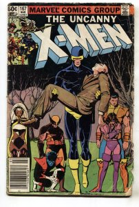 X-MEN #167-marvel comic book  wolverine G