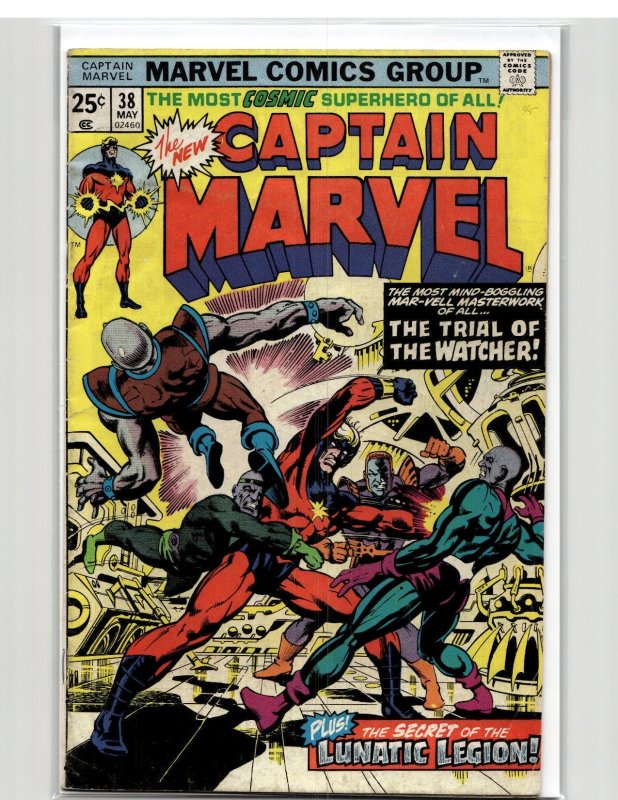 Captain Marvel #38 (1975) Captain Marvel