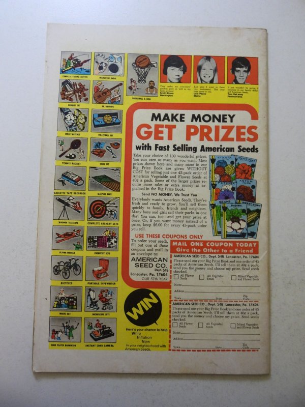 Creatures on the Loose #35 (1975) VG+ Condition MJ insert intact