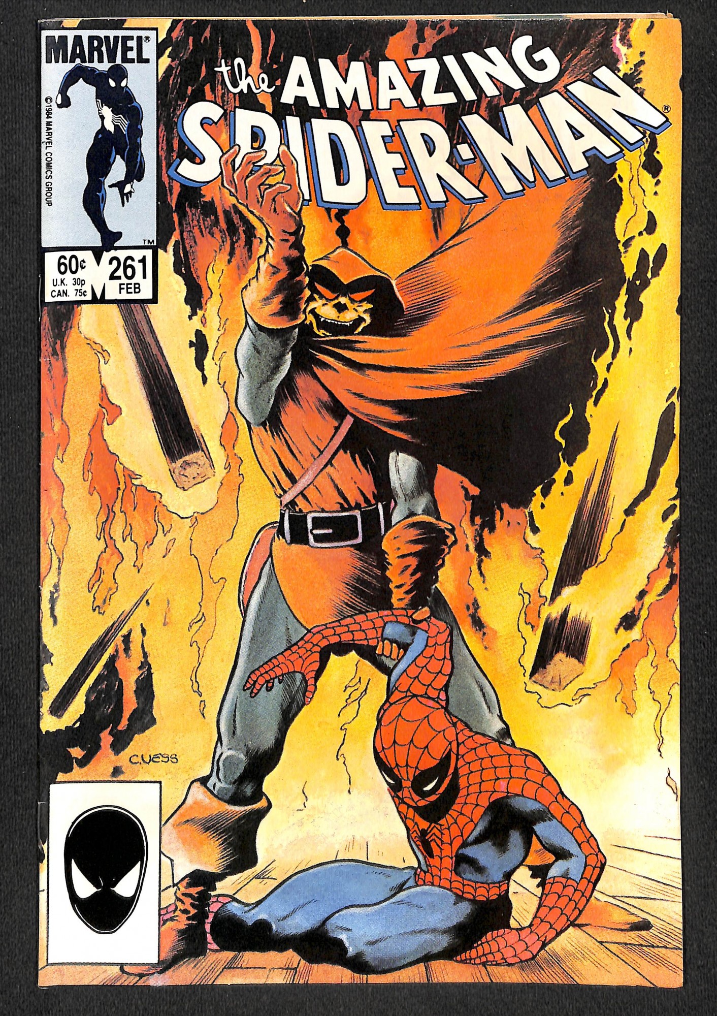 The Amazing SpiderMan 261 (1985) Comic Books Copper Age, Marvel