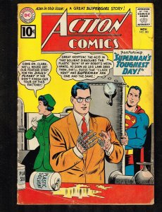 Action Comics #282 (GD/VG) Supermans Toughest Day ~ 1962 WH