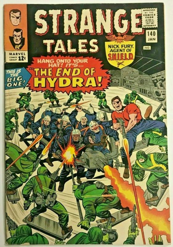 STRANGE TALES#140 VG/FN 1966 MARVEL SILVER AGE COMICS