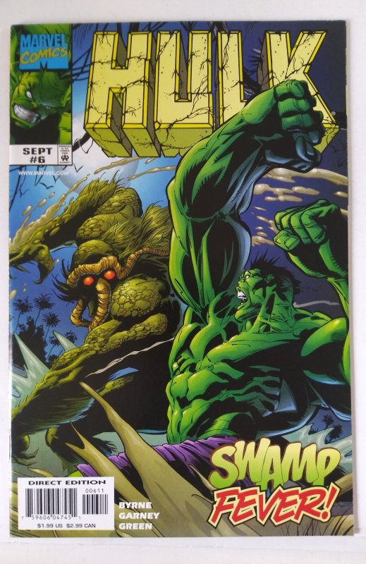 Hulk #6 (1999) MAN-THING APPEARANCE