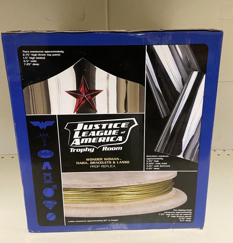 DC Direct Wonder Woman: Tiara, Bracelets & Lasso Prop Replica