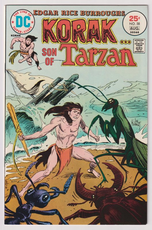 DC Comics! Korak: Son of Tarzan! Issue #58! 