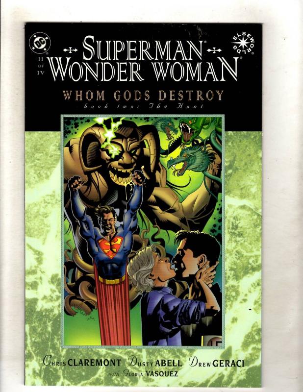 Superman Wonder Woman Whom Gods Destroy Complete DC Series # 1 2 3 4 Comics JF15