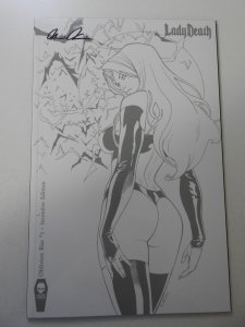 Lady Death: Oblivion Kiss Incentive Edition (2016) NM Condition! Signed W/ COA!