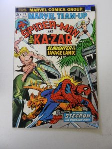 Marvel Team-Up #19 (1974) FN/VF condition MVS intact overspray